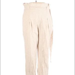 Anthropologie linen high waisted pants